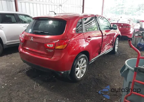 2014 Mitsubishi Outlander Sport Es из США, поврежденный, VIN 4A4AP3AU7EE024043